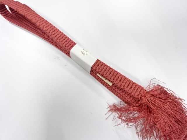 未使用品　正絹　手組帯締め